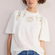 Sylvie Top - Ivory Embroidery