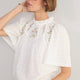 Sylvie Top - Ivory Embroidery