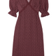 Jamie Dress - Merlot Seed Print
