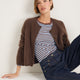 Amalie Cardigan - Cocoa
