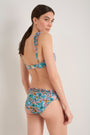 Cassis Bikini Top - Retro Floral