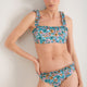 Cassis Bikini Bottom - Retro Floral
