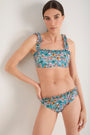 Cassis Bikini Bottom - Retro Floral