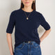 Caley Knitted Top - Midnight