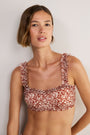 Cassis Bikini Bottom - Sand Mono Floral