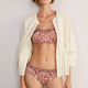 Cassis Bikini Bottom - Sand Mono Floral