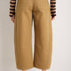 Charlie Curved Pocket Horseshoe Jean - Cumin Brown