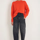 Charlie Horseshoe Jean - Washed Black