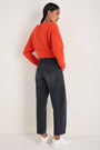 Charlie Horseshoe Jean - Washed Black