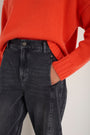 Charlie Horseshoe Jean - Washed Black