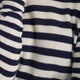 Chrissie Cashmere Jumper - Ecru/Midnight Stripe