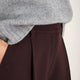 DB x WYSE Wool Blend Pleated Trouser - Cocoa