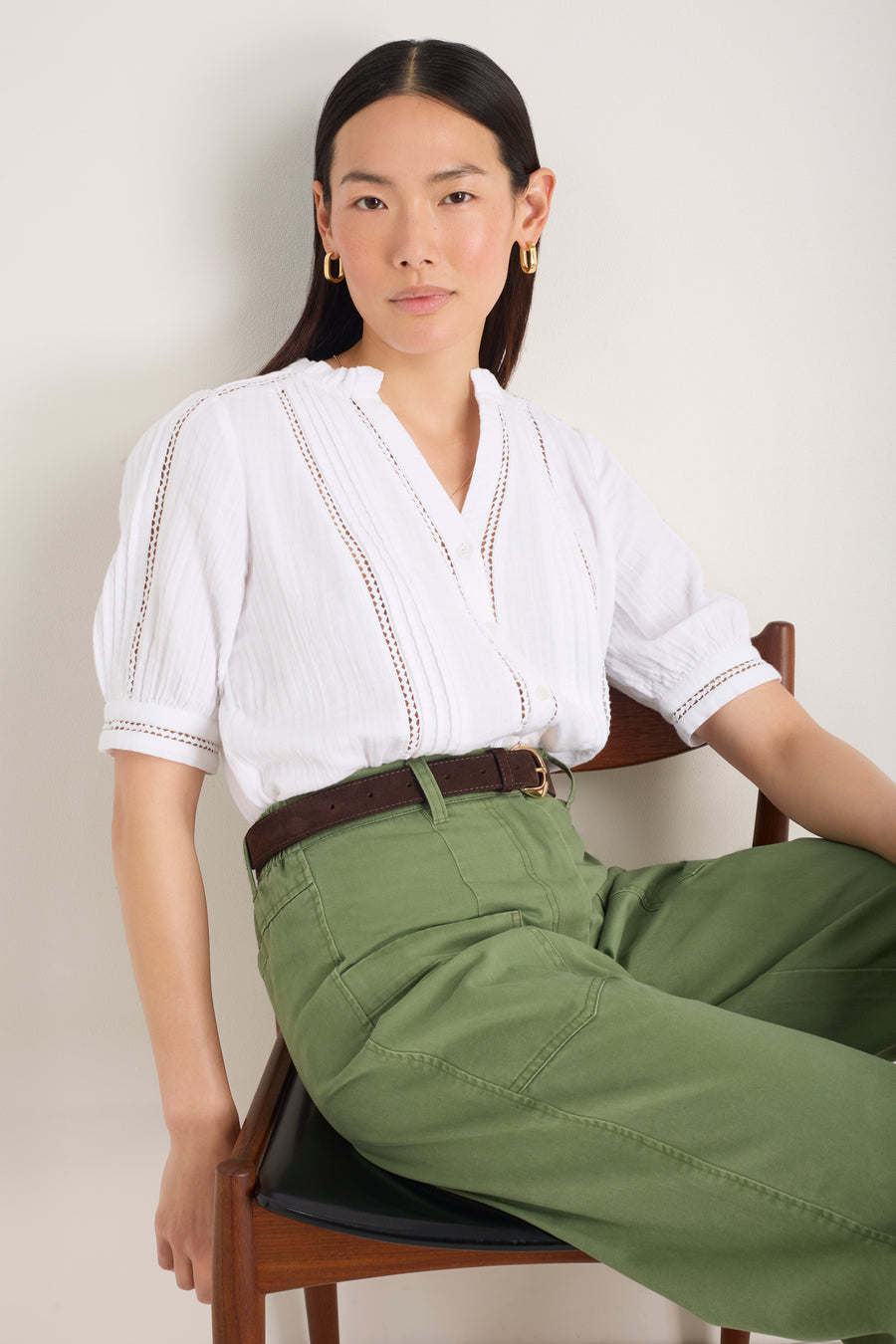 Elin Blouse - White