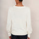 Fleurine Scallop Jumper - Ivory