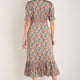 Fabienne Silk Dress - Ditsy