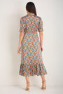 Fabienne Silk Dress - Ditsy