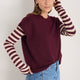 Fleur Merino Tank - Deep Fig