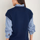 Fleur Merino Tank - Midnight