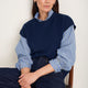 Fleur Merino Tank - Midnight