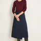 DB x WYSE Wrap Skirt - Midnight