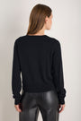 Fleurine Cropped Cardigan - Black