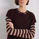 Fleur Merino Tank - Cocoa
