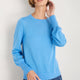 Fleurine Scallop Jumper - Coastal Blue