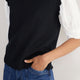 Fleurine Scallop Tank - Black