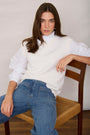 Fleurine Scallop Tank - Ivory