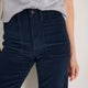 Flossie Carpenter Flare Cord Trouser - Midnight