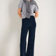 Flossie Carpenter Flare Cord Trouser - Midnight