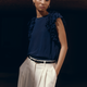 Cath x WYSE Antibes Top - Midnight