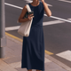 Anais Jersey Dress - Midnight