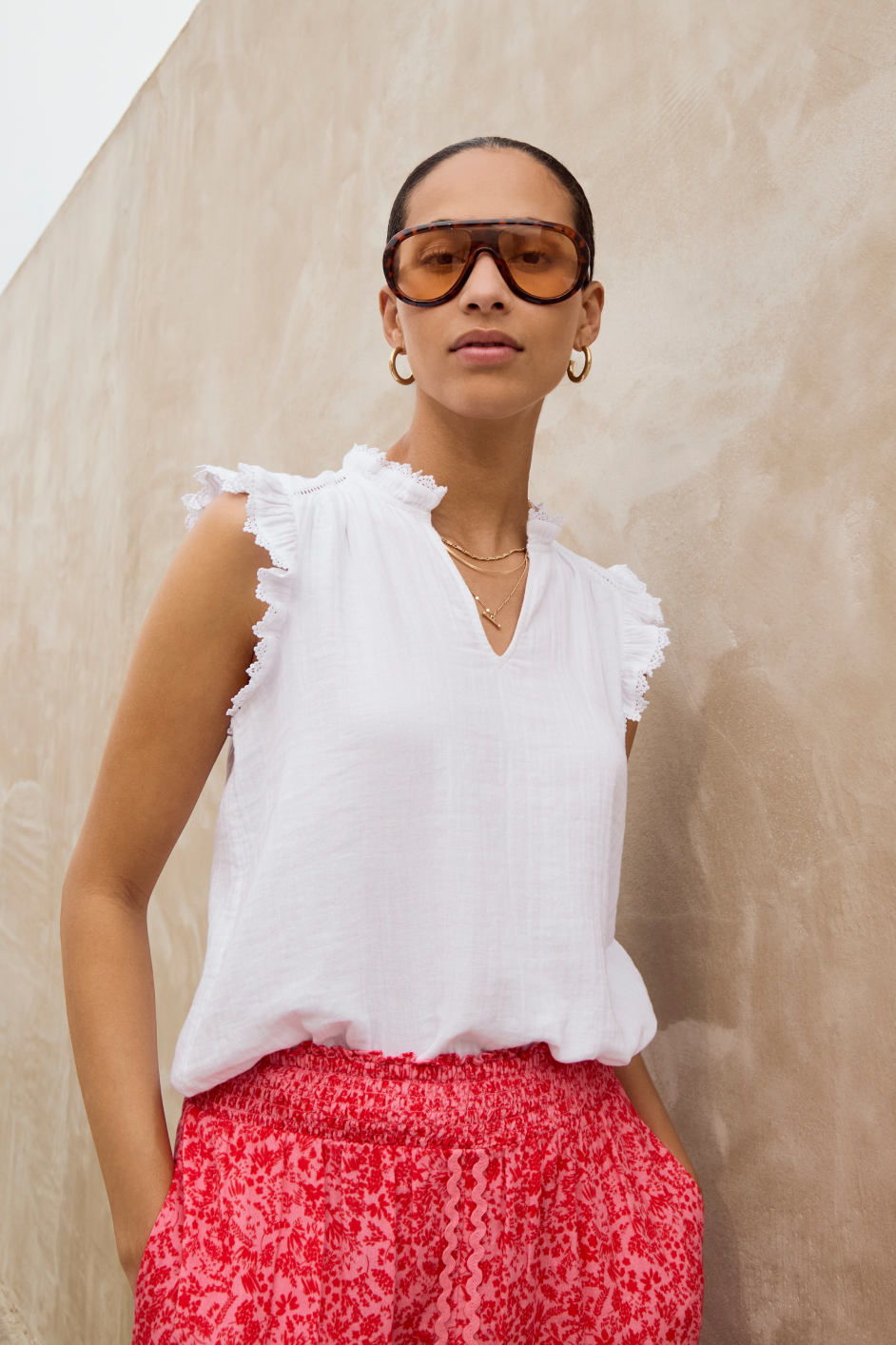 Marlow Top - White