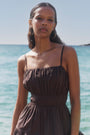 Ottilie Dress - Cocoa