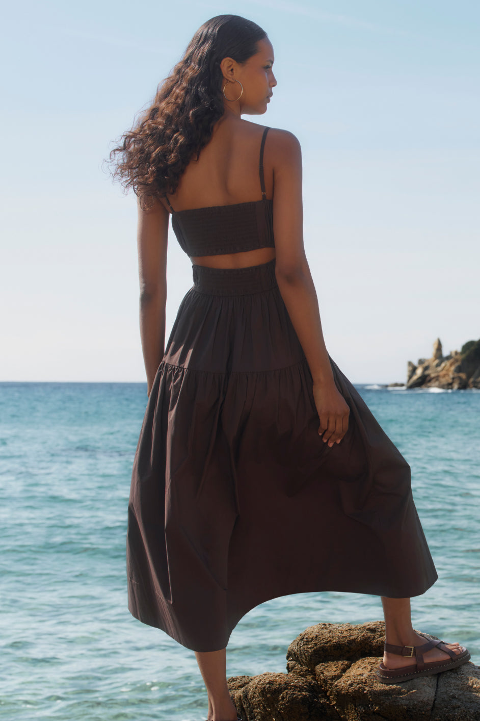 Ottilie Dress - Cocoa