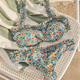 Cassis Bikini Bottom - Multi Meadow Garden