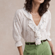 Sierra Blouse - Ivory Embroidered