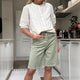 Lilia Bermuda Short - Sage Green