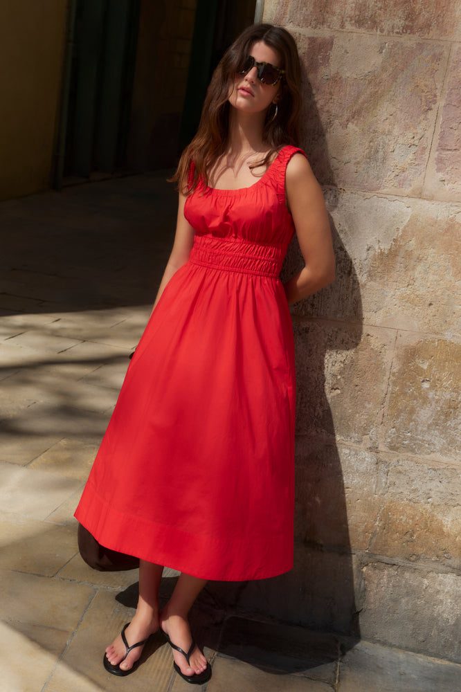 Delilah Dress - Red