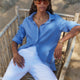 Willow Shirt - Riviera Blue