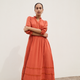 Alina Dress - Spiced Orange