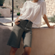 Flossie Carpenter Short - Khaki