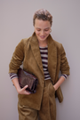 DB X Wyse Cord Blazer - Dark Chartreuse