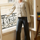 Marianne Faux Leather Trouser - Black