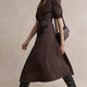 Kelly Dress - Pecan Brown