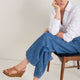 Freya Wide Leg Jean - Mid Wash
