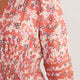 Georgina Dress - Warm Clay Layered Ditsy