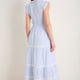 Jacinda Dress - Sky Blue/White Stripe