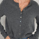 Katie Cashmere Cardigan - Grey Marl